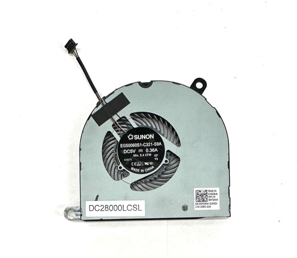 Вентилятор 9YGNW Dell SUNON EG50060S1-C321-S9A DC5V 0.36A CPU COOLING FAN — фото 1