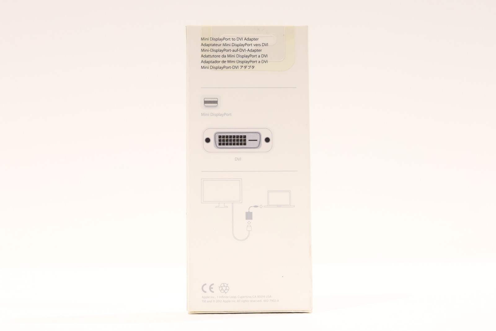 Адаптер Apple A1305 Mini DisplayPort to DVI Adapter P/N: MB570Z/B — фото 2