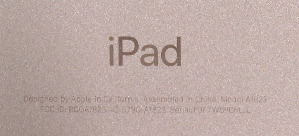 Компонент Apple iPad 5th Gen A1823 9.7" 128GB 98% Health Apple A9 Chip P/N: MP2D2LL/A — фото 3