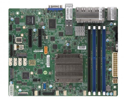 Материнская плата Supermicro A2SDV-8C-LN10PF Motherboard — фото 1