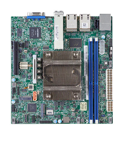 Материнская плата SuperMicro A3SPI-8C-LN6PF Mini-ITX Motherboard - Parker Ridge ATOM SoC,BGA — фото 1