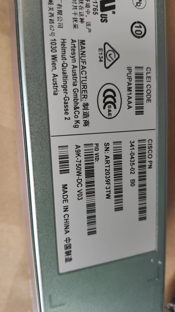 Маршрутизатор Cisco A9K-750W-AC/DC — фото 3