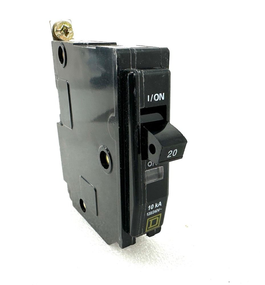 Электрокомпонент AD-6791 Square D 20A (Amp) 10 kA 120/240V Single Pole Circuit Breaker — фото 1