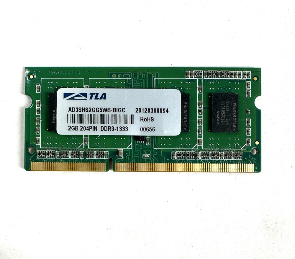 Модуль памяти AD3SH2GG5WB-BIGC 2GB Laptop RAM DDR3-1333 204 PIN SO-DIMM TLA — фото 1