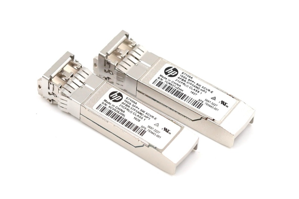 Трансивер Lot of 2 HP 16GB SFP+ SW Transceiver Module P/N: AFBR-57F5AMZ-HP3 Tested Working — фото 1
