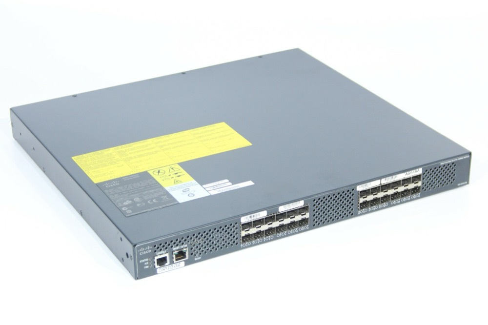 Коммутатор AG646A DS-C9124-K9 24-PORT MULTILAYER FABRIC SWITCH new unit only — фото 1