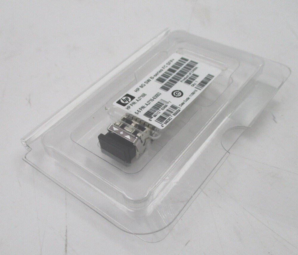 Трансивер HP AJ716B 8G AFBR-57D9AMZ-HP7 SW B-Series FC SFP+ Transceiver P/N: 670504-001 — фото 1