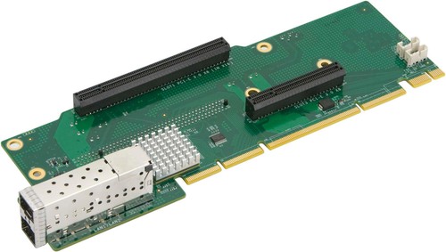 Плата расширения Supermicro AOC-2UR68-I2XS 2U Ultra 2-port 10G SFP+, 1x PCI-E 3.0 x8 (internal) — фото 1