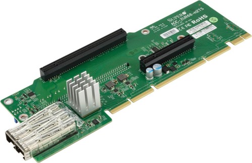 Плата расширения Supermicro AOC-2UR68-M2TS 2U Ultra 2-port 25G SFP28, 1x PCI-E 3.0 x8 (internal) — фото 1
