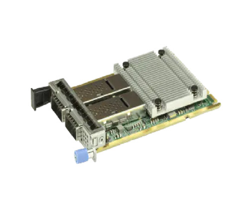 Плата расширения SuperMicro AOC-A100G-M2CM AIOM G4 x16 2x 100GbE QSFP28 NVIDIA CX-6 DX — фото 1