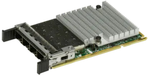 Плата расширения Supermicro AOC-A25G-I4SG AIOM 4x 25GbE SFP28 Intel E810-CAM1 — фото 1