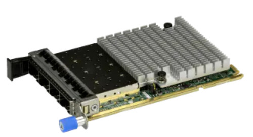 Плата расширения Supermicro AOC-A25G-I4SM AIOM 4x 25GbE SFP28 Intel E810-CAM1 — фото 1