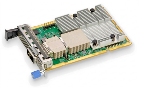 Плата расширения SuperMicro AOC-A400G-B1CM AIOM 1-port 400G QSFP112-DD based on Broadcom BCM57600 — фото 1