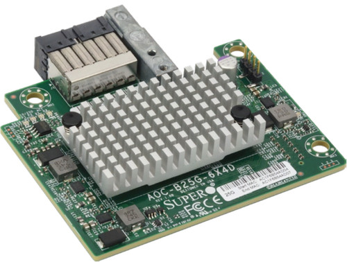 Плата расширения SuperMicro AOC-B25G-6X4D Dual-port 25G Mezz Card for SuperBlade 6U Chasis — фото 1