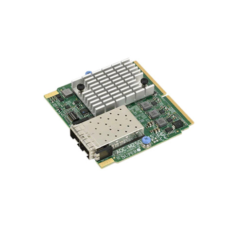 Плата расширения Supermicro AOC-M25G-I2SM SIOM, Dual-port 25GbE with 2 SFP28 ports based on Intel — фото 1