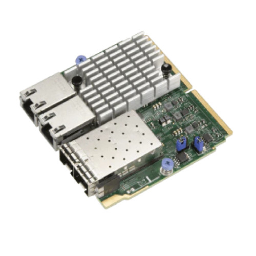 Плата расширения Supermicro AOC-MTG-I2T2SM SIOM 2-port 10GBase-T& 2-port 10G SFP+, Intel X710-TM — фото 1