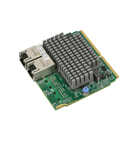Плата расширения Supermicro AOC-MTG-I2TM SIOM 2-port 10G RJ45, Intel X550 with 1U bracket — фото 1