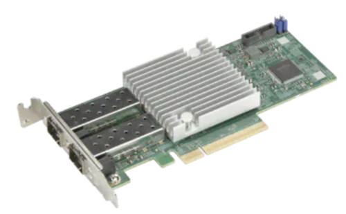 Плата расширения SuperMicro AOC-S25GC-I2S PCIe G4 x8 LP 2x 25GbE SFP28 Intel E810-XXVAM2 — фото 1