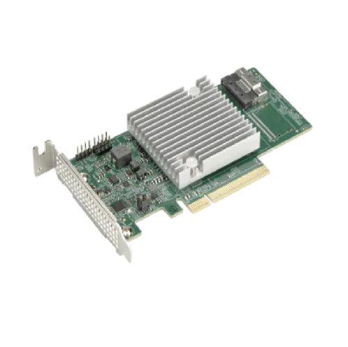 Плата расширения Supermicro AOC-S3808L-L8IT int 12Gb/s SAS3 ports, x8 Gen4, HBA - LP,122HDDw/exp — фото 1