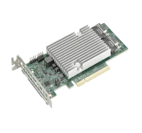 Кабель SSD Supermicro AOC-S3816L-L16IT 16 int 12Gb/s SAS3 ports,x8 Gen4, HBA - LP,122 HDD — фото 1