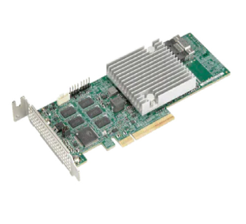 Плата расширения Supermicro AOC-S3908L-H8IR-32DD Std LP RAID Gen4 PCIe x8 SlimSAS 8 intSAS3ports — фото 1