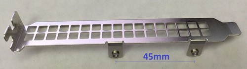 Плата расширения STANDARD PCI BRACKET for SuperMicro AOC-SLG3-2E4R & AOC-SLG3-2E4R-F — фото 1