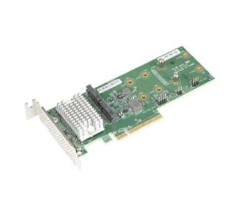 Плата расширения Supermicro AOC-SLG3-2SM2 2x SATA M.2 RAID Carrier, Standard LP — фото 1