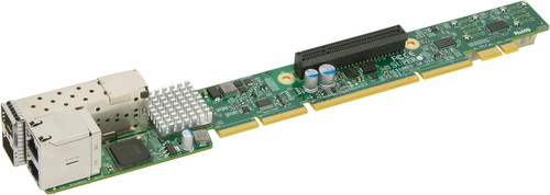 Плата расширения Supermicro AOC-URN2-I4GXS 1U Ultra 2+2-port GbE & 10G RJ45 & SFP+,1x PCI-E 3.0 — фото 1
