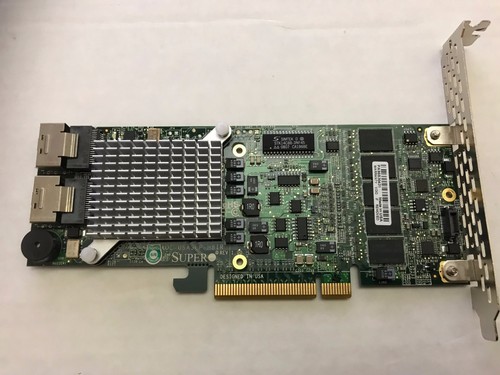 Плата расширения *NEW* SuperMicro AOC-USASLP-H8IR 3Gb/s 8-Port SAS RAID Adapter — фото 1