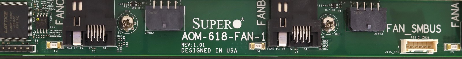 Вентилятор SuperMicro AOM-618-FAN-1 Server Fan Power Distribution Board W/Bracket Tested — фото 3