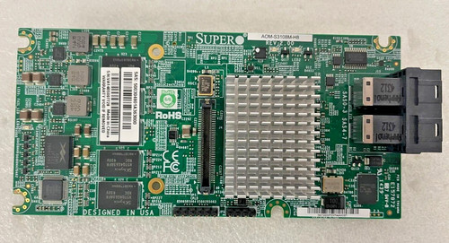Плата расширения Supermicro AOM-S3108M-H8 Low Profile 12Gb/s Eight-Port SAS Internal RAID Adapter — фото 1