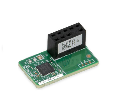 Комплектующая SuperMicro AOM-TPM-9672H-FIPS TPM 2.0 with 10 pins SPI — фото 1