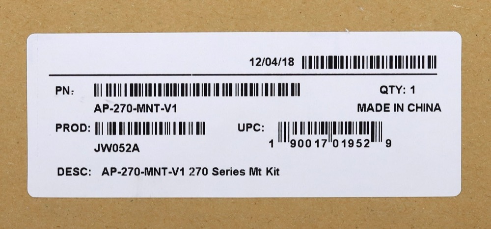 Крепление Aruba AP-270 AP Vertical Pole/Wall Outdoor Mount Kit W/Clamps P/N: AP-270-MNT-V — фото 3