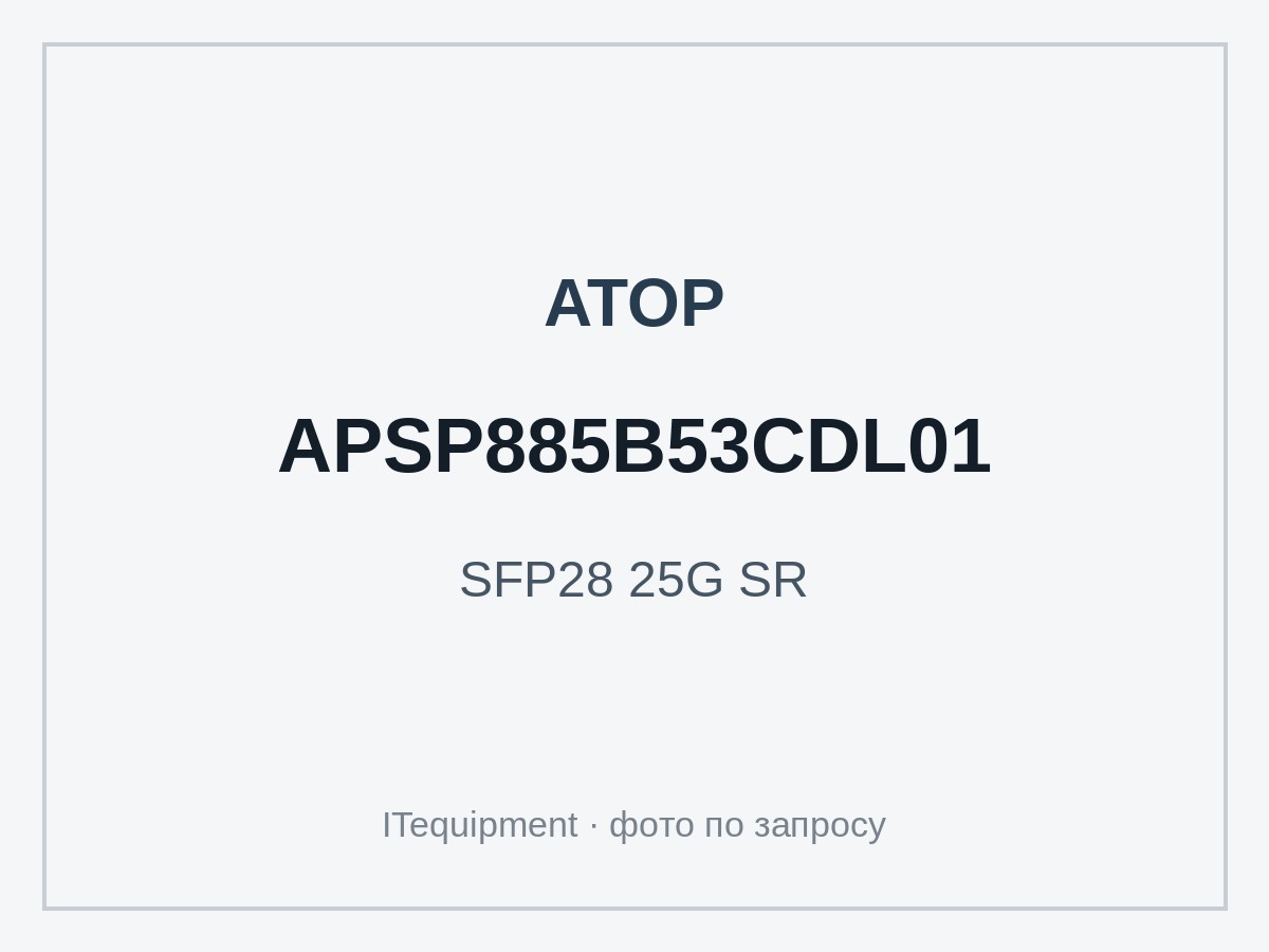 Трансивер ATOP APSP885B53CDL01 SFP28 25G SR (850 нм, 100 м) — фото 1