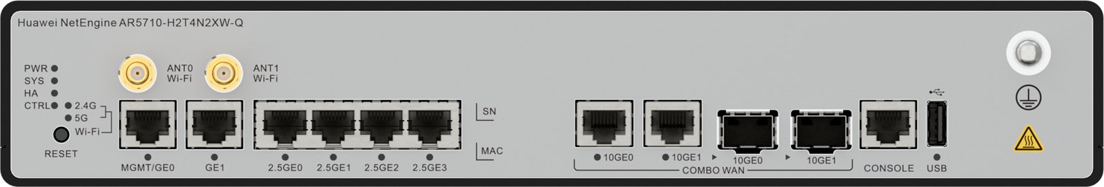 Маршрутизатор Huawei AR5710-H2T4N2XW-Q — фото 2