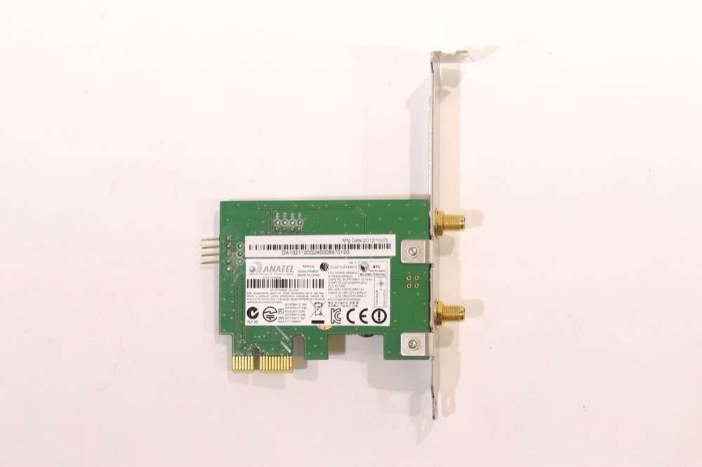 Сетевая карта Anatel AR5B22 300Mbps Bluetooth 4.0 PCI-E H/Profile Wireless Network Card Tested — фото 2
