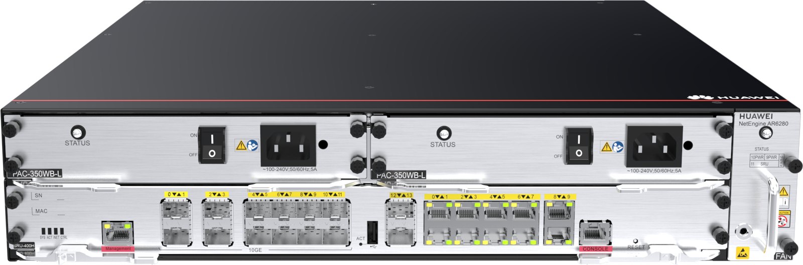 Модульный маршрутизатор Huawei AR6280 — фото 1