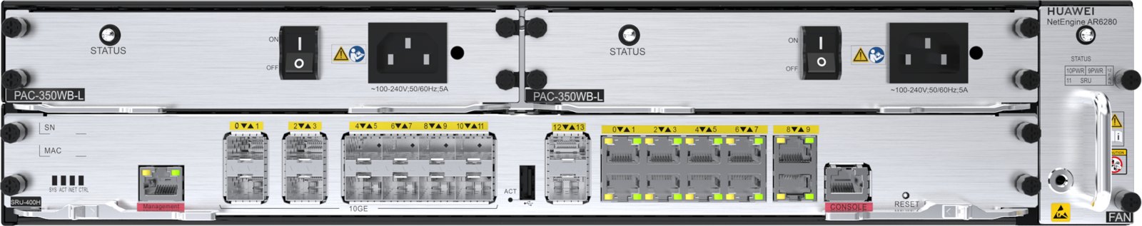 Модульный маршрутизатор Huawei AR6280 — фото 2