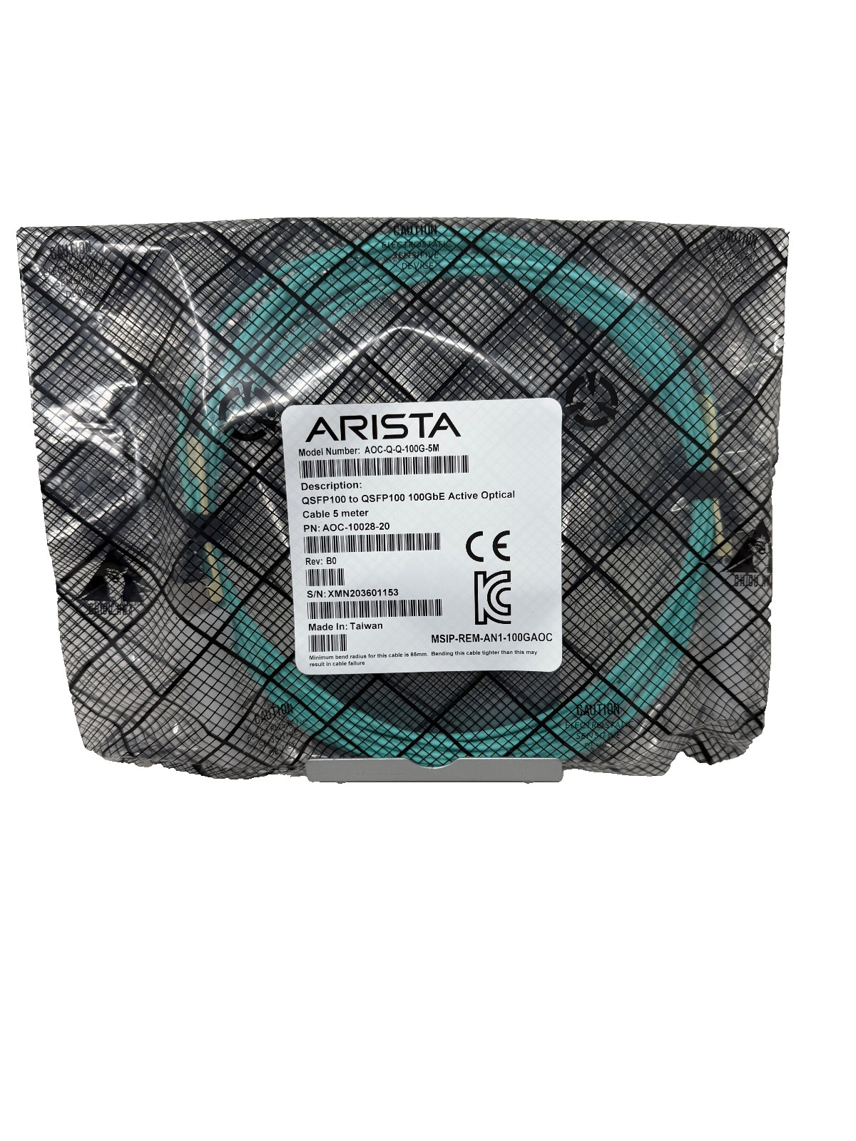 Трансивер Arista AOC-Q-Q-100G-5M — фото 1