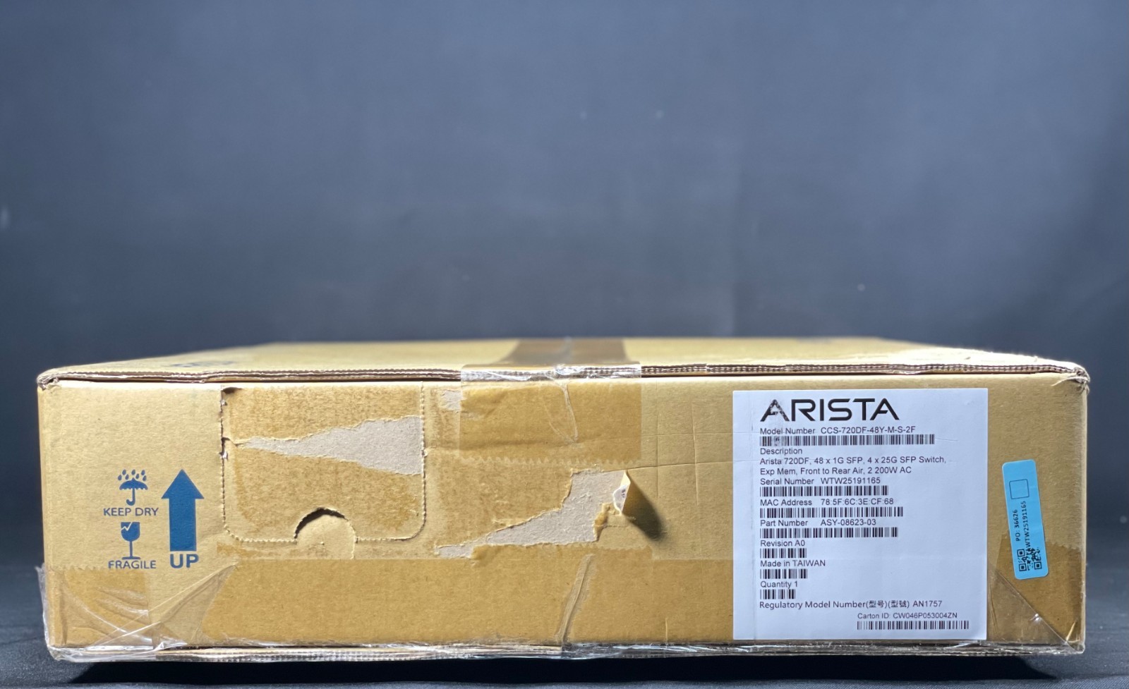 Коммутатор Arista CCS-720DF-48Y-M-S-2F — фото 1