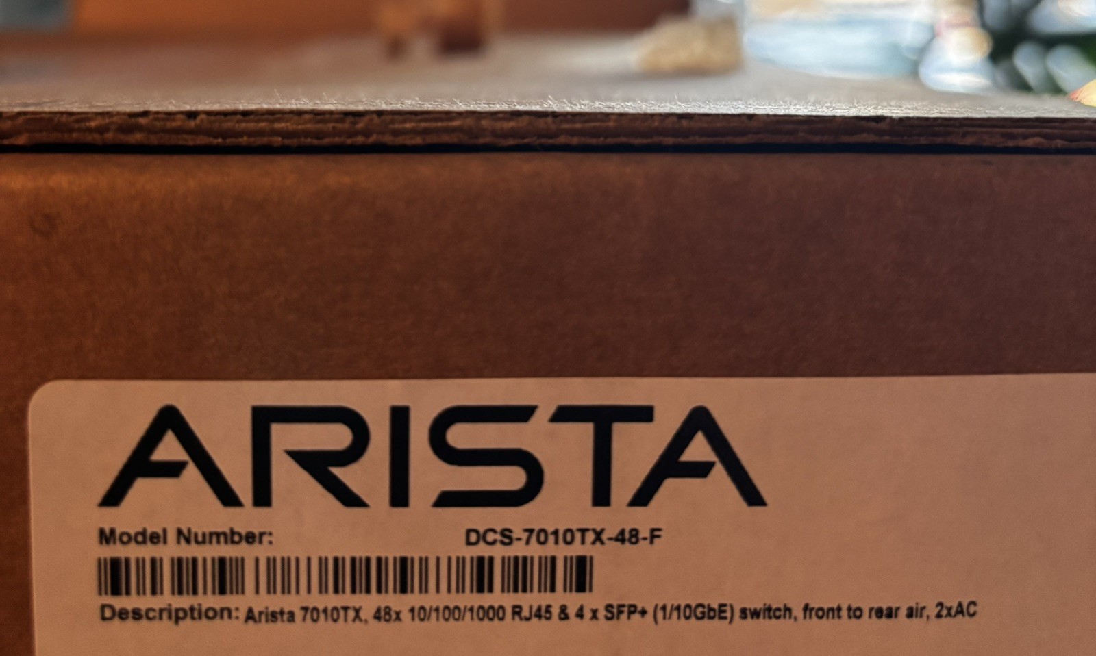 Коммутатор Arista DCS-7010TX-48-F — фото 1