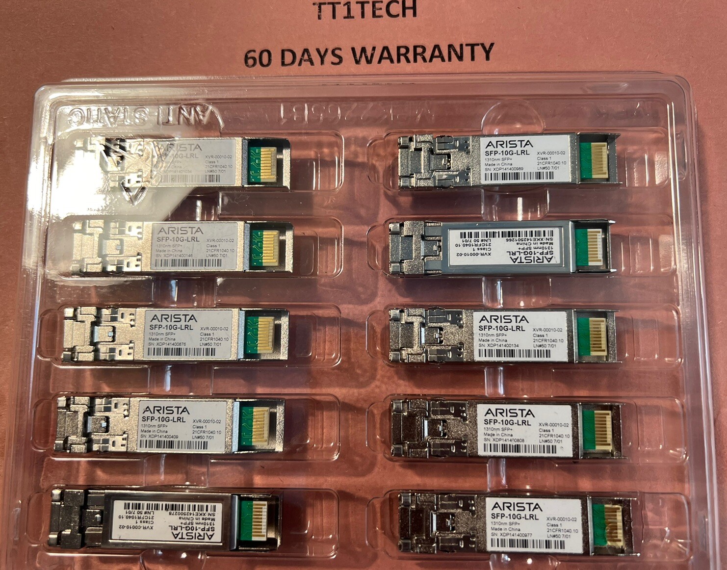 Трансивер Arista SFP-10G-LRL — фото 1