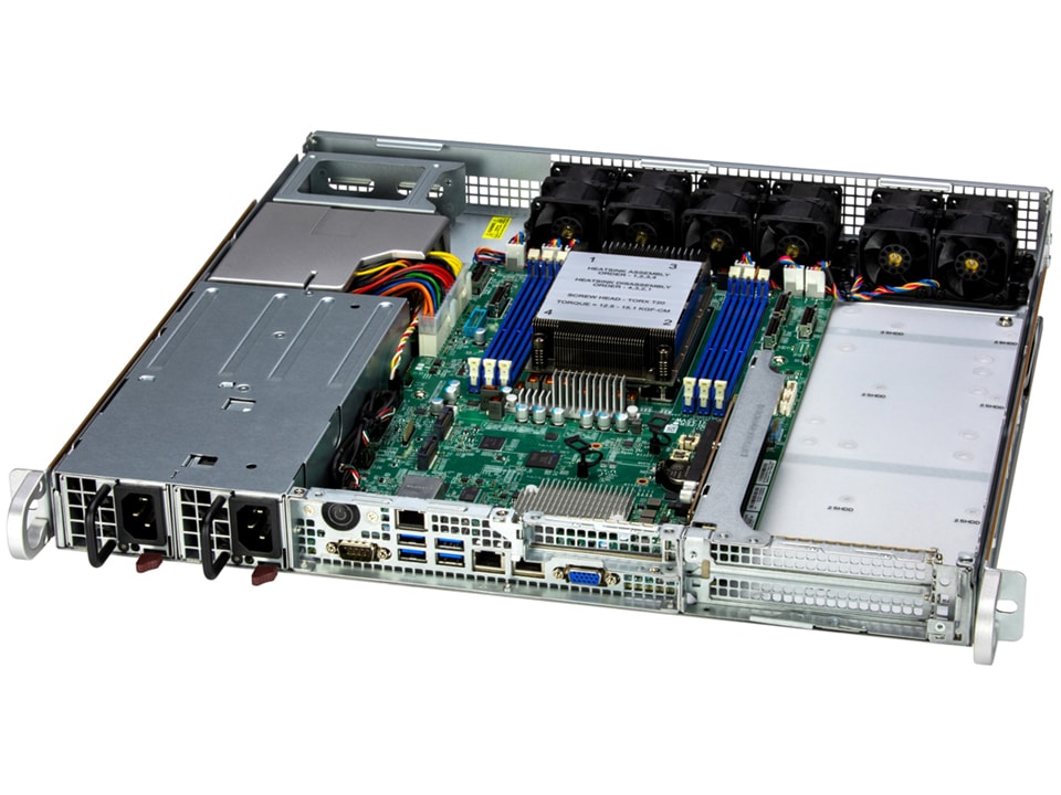Промышленный edge-сервер Supermicro AS-1115S-FWTRT 1U — фото 1