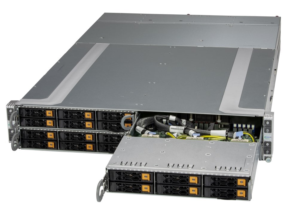 Сервер GrandTwin Supermicro AS-2115GT-HNTR 2U — фото 1