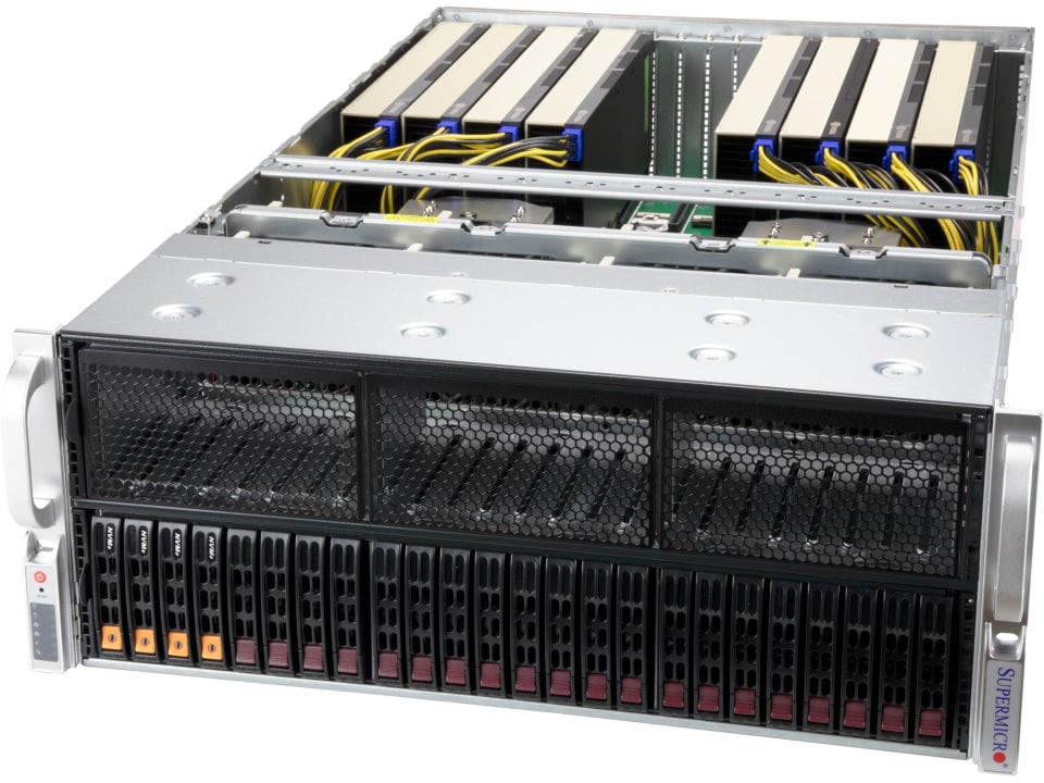 GPU-сервер GPU-сервер Supermicro AS-4124GS-TNR+ 4U — фото 1
