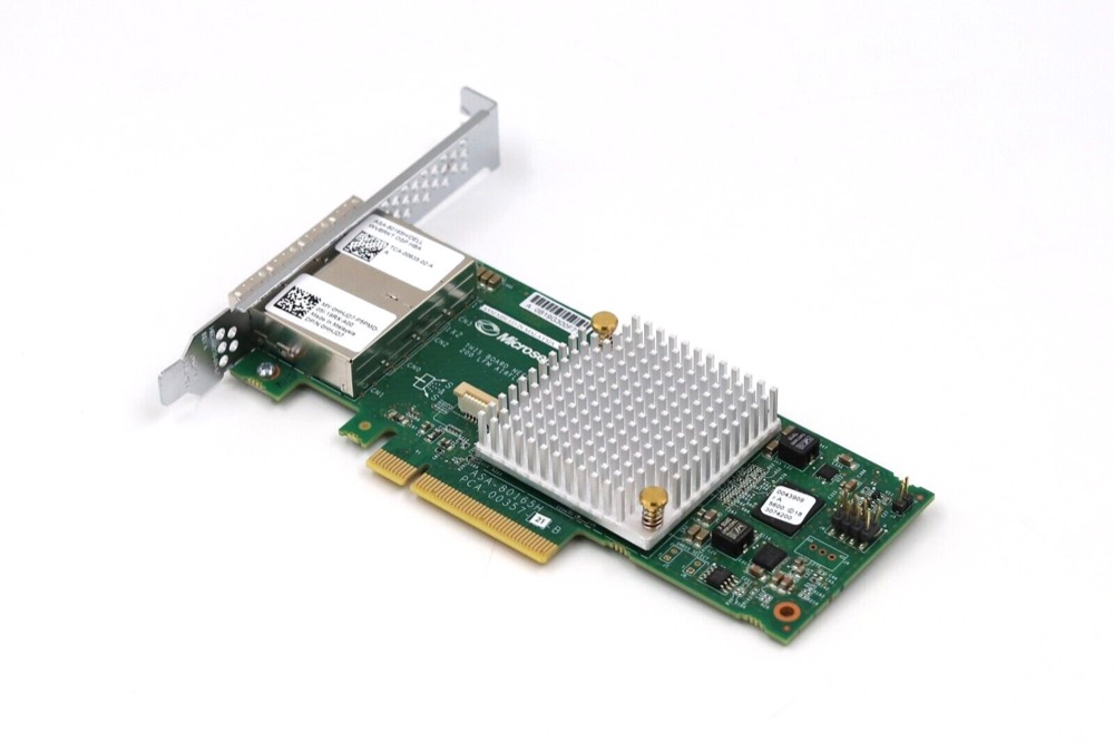 Трансивер Dell ASA-80165H Quad-Ports 12GbE SFP PCIe SAS Host Bus Adapter Dell P/N: 0HHJD7 — фото 1
