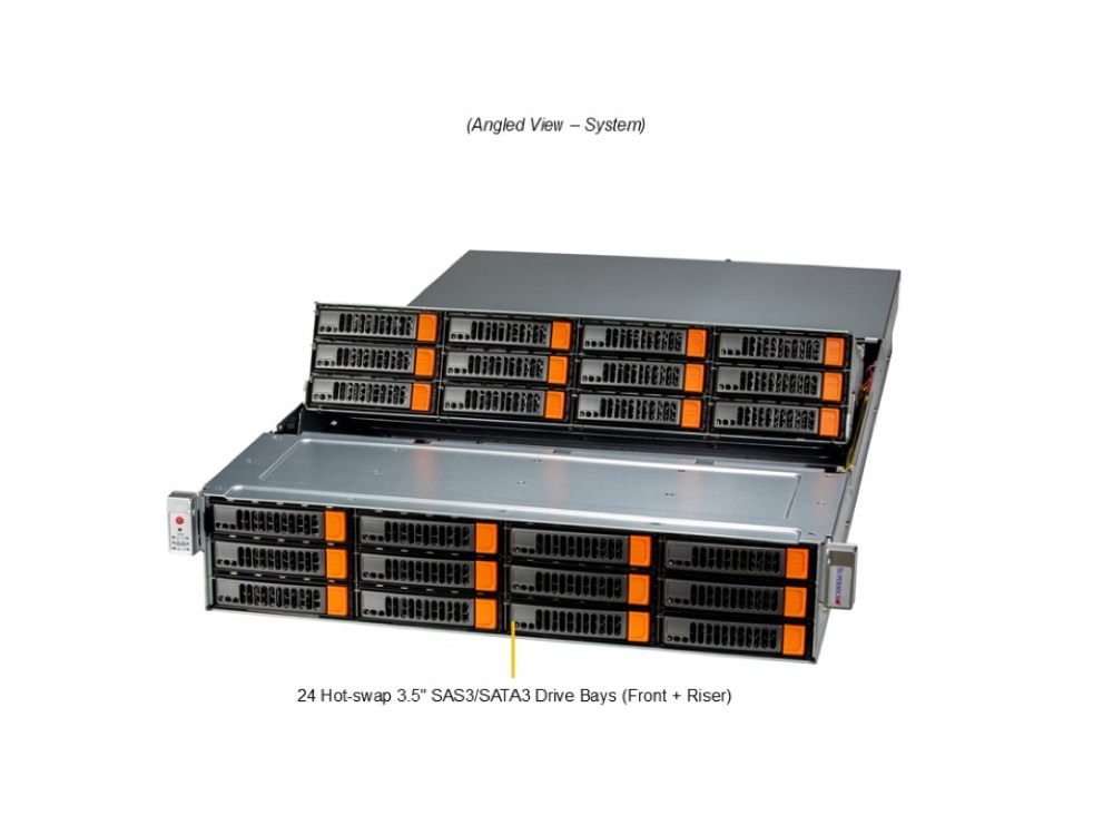 Сервер Supermicro 2U SuperStorage Server (ASG-2015S-E1CR24H) — фото 1