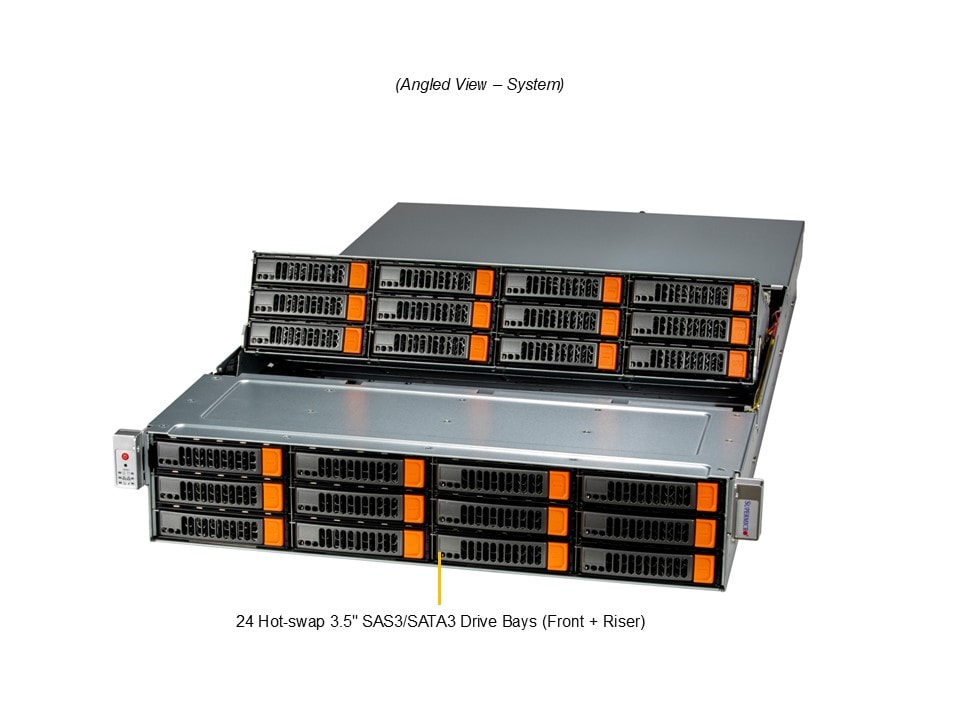 Сервер Supermicro 2U SuperStorage Server (ASG-2015S-E1CR24H) — фото 3