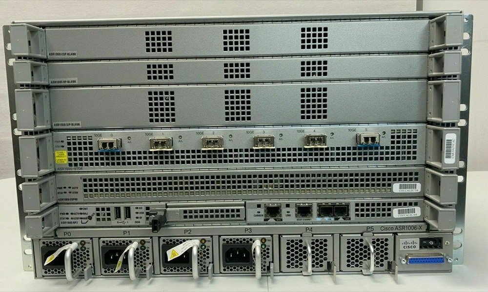Шасси Cisco ASR1006-X КОМПЛЕКТ НОВЫЙ — фото 1