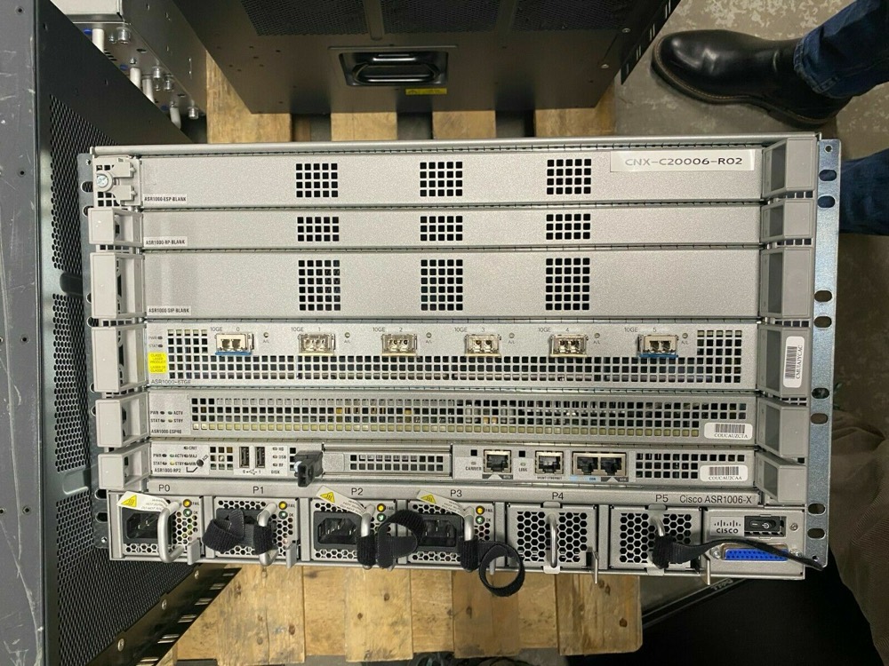Шасси Cisco ASR1006-X КОМПЛЕКТ НОВЫЙ — фото 2